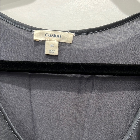 Caslon Slate Gray Sleeveless Top - Picture 2 of 4